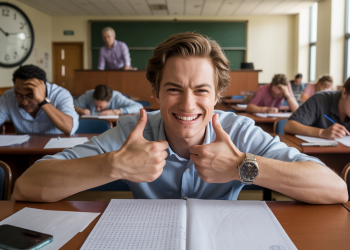 Teacher Blames Rushed Midterm On Students, Student “Improves” With Wristwatch Revenge