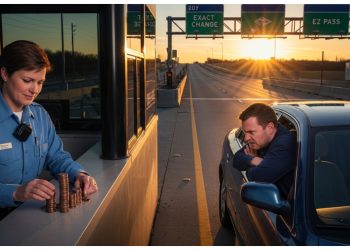 Toll Booth Worker Serves Justice, One Penny at a Time!
