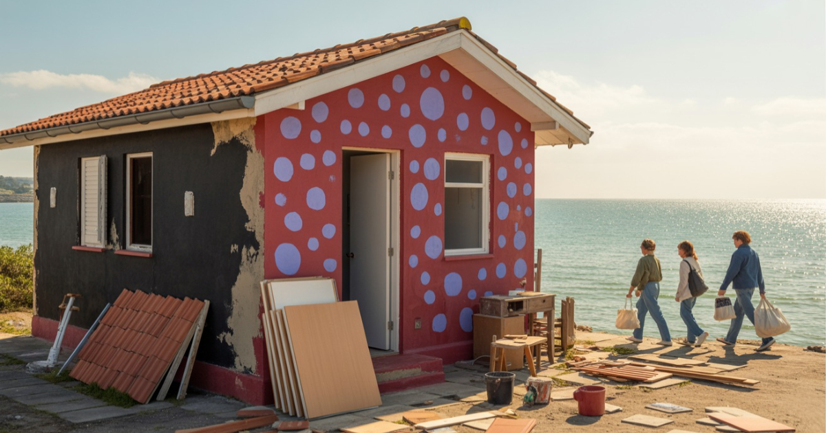 Cousin Uses Connections To Steal The Family Home, Ends Up With A Red-And-Black Nightmare