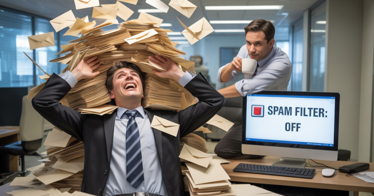 Client Demands Every Email Reach His Inbox, Gets Buried Under 100 Spam Messages An Hour