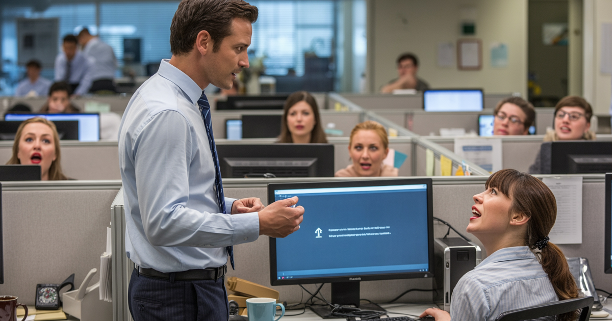 Employee Refuses Private Conversation With IT, Accidentally Forces Him To Expose Her Browsing Habits In Front Of Everyone