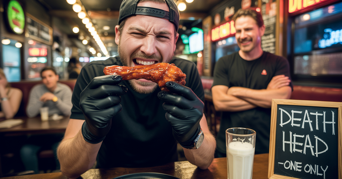 Braggy Customers Demand Hotter Wings, Instantly Regret Their Life Choices