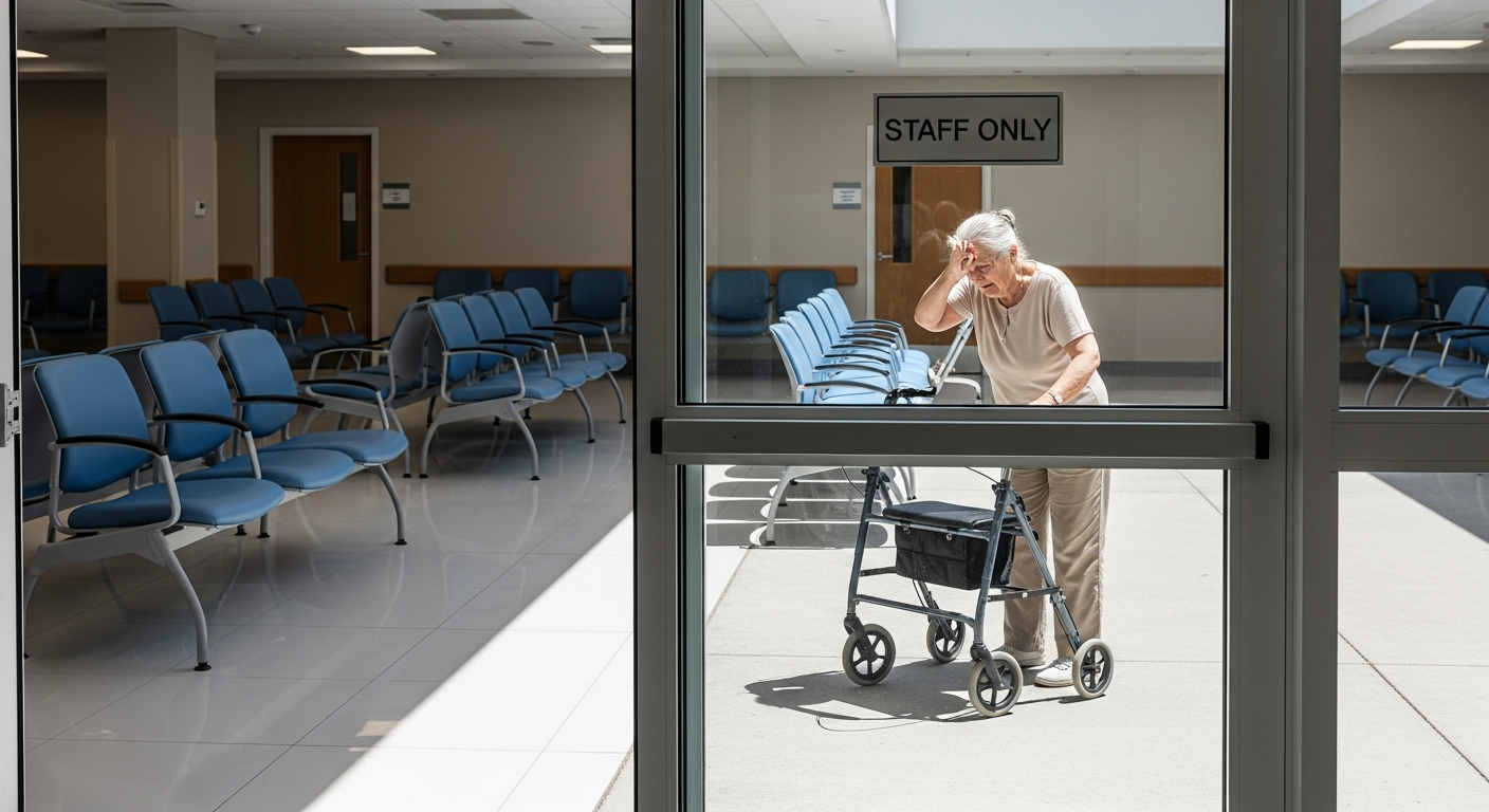 Clerk Tells Disabled Patient "Not My Problem," Faces Consequences