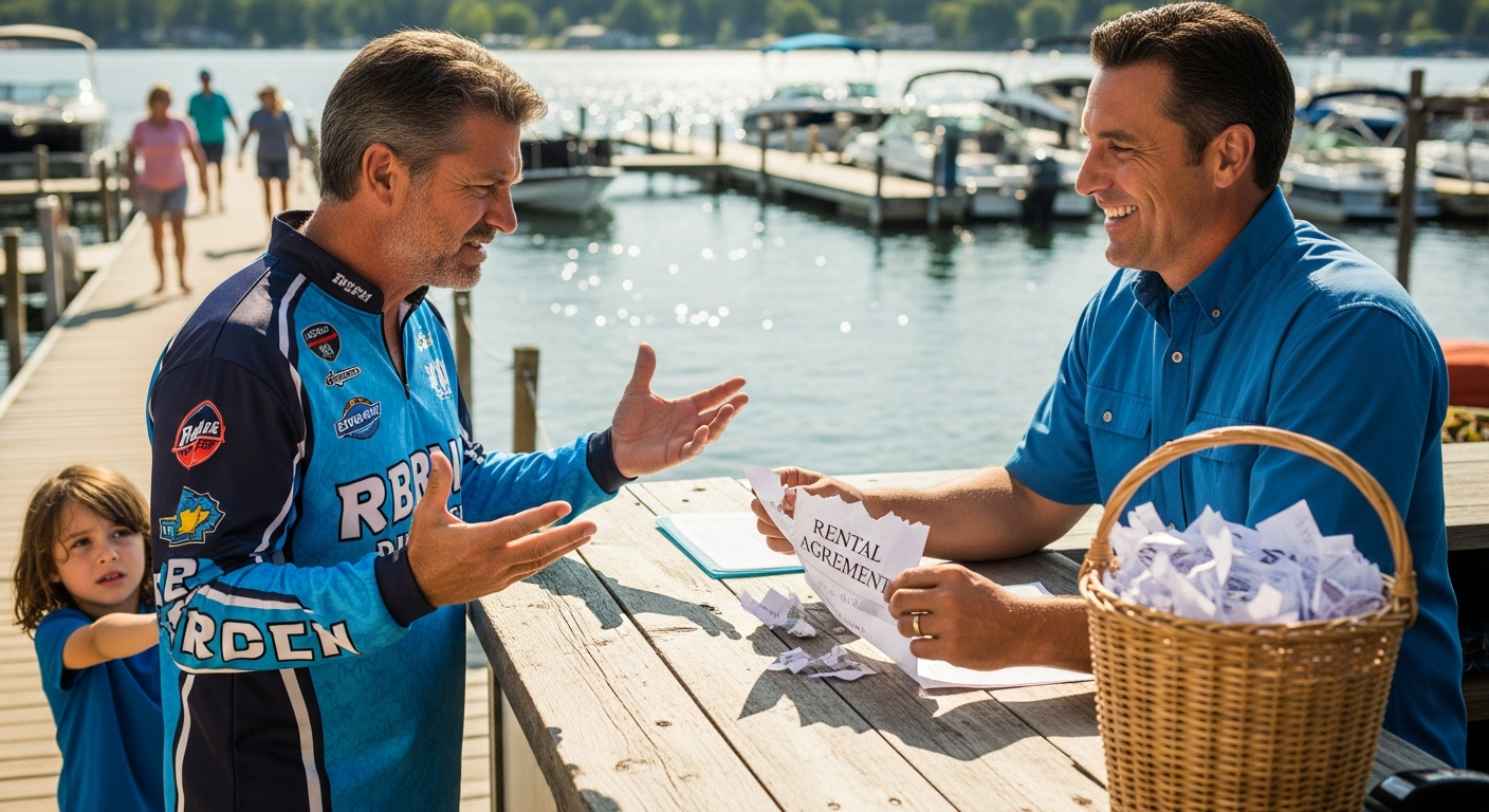 Man Refuses $100 Refundable Deposit, Walks Away With $150 Extra Fee.