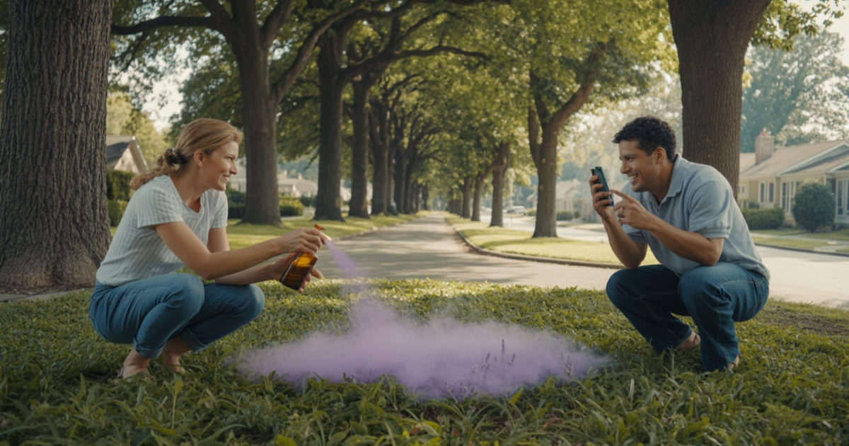 HOA Orders Family To Prove They Use Weedkiller, Couple Outsmarts Them With $6 Bottle Of Essential Oils