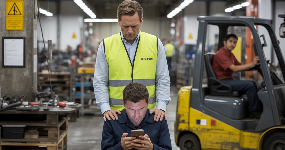 Man Told Coworkers To “Leave Him Alone About His Phone”, So They Did, And He Got Himself Fired