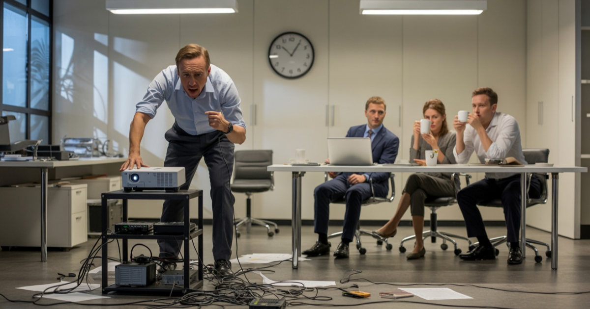 Manager Demands Last-Minute Setup, Gets A Harsh Reminder Of His Own Policy