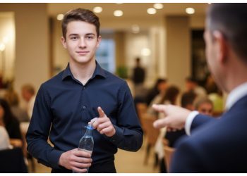 Boss Tells Teen Waiter Not to Drink, Regrets It Immediately