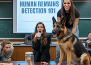 Professor Told Student To ‘Toughen Up’, So They Brought A Cadaver Dog And Human Remains To Class