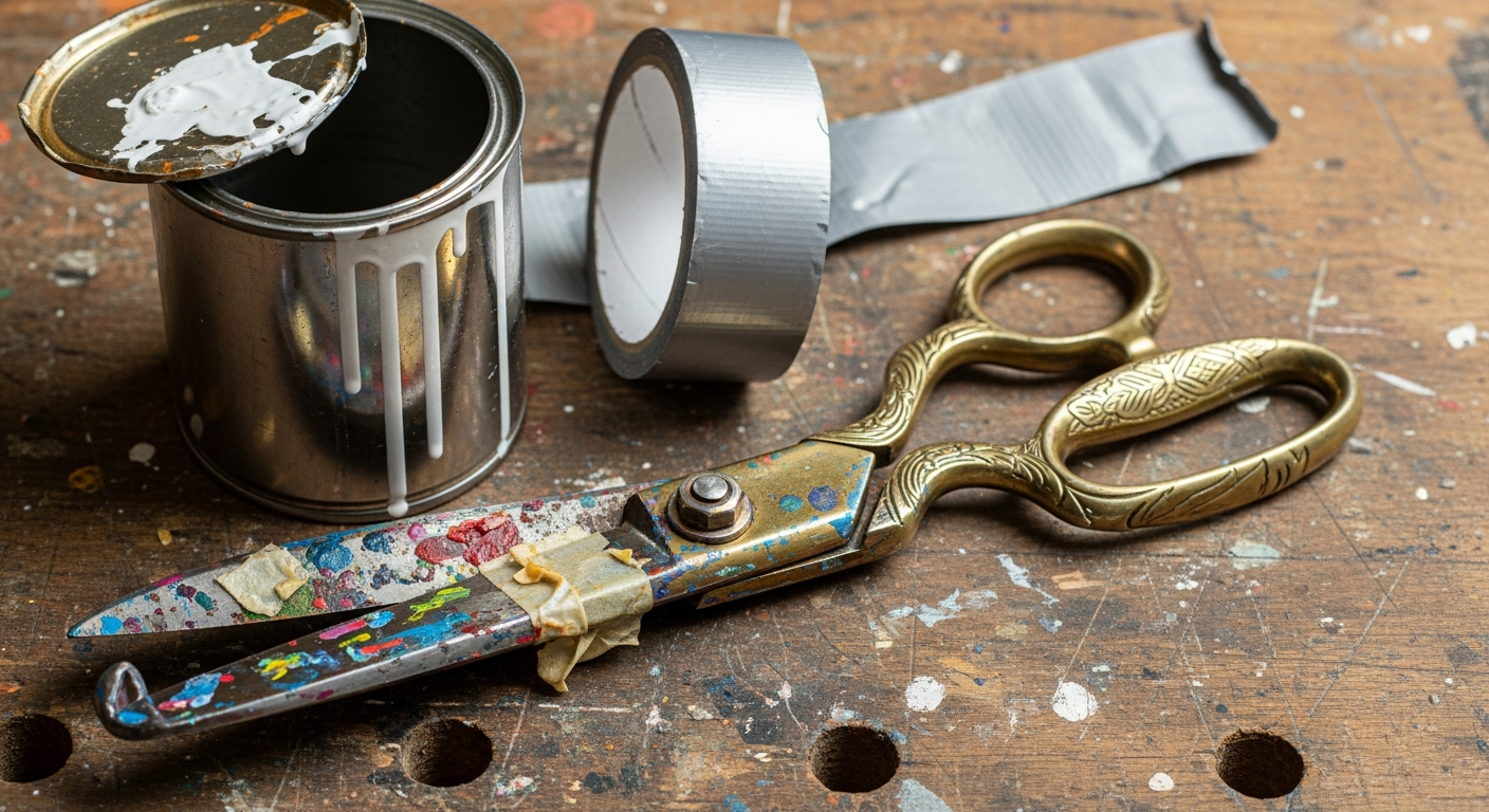 Woman Inherits Abuser's Prized Shears, Uses Them as a Hammer For Revenge