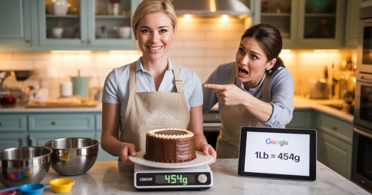 Customer Insists On A 1lb Cake, Then Complains It’s Smaller Than Her Friend’s 500g One