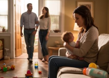 New Mom Feels Pushed Aside As Husband’s Female Friend Becomes A ‘Third Parent’