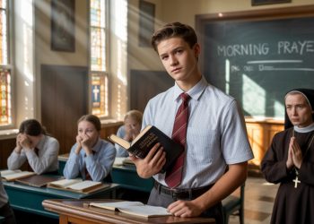Teacher Forces Atheist Student To Read Prayer, He Obliges With The Most Horrifying Bible Verses Teacher Forces Atheist Student To Read Prayer, He Obliges With The Most Horrifying Bible Verses