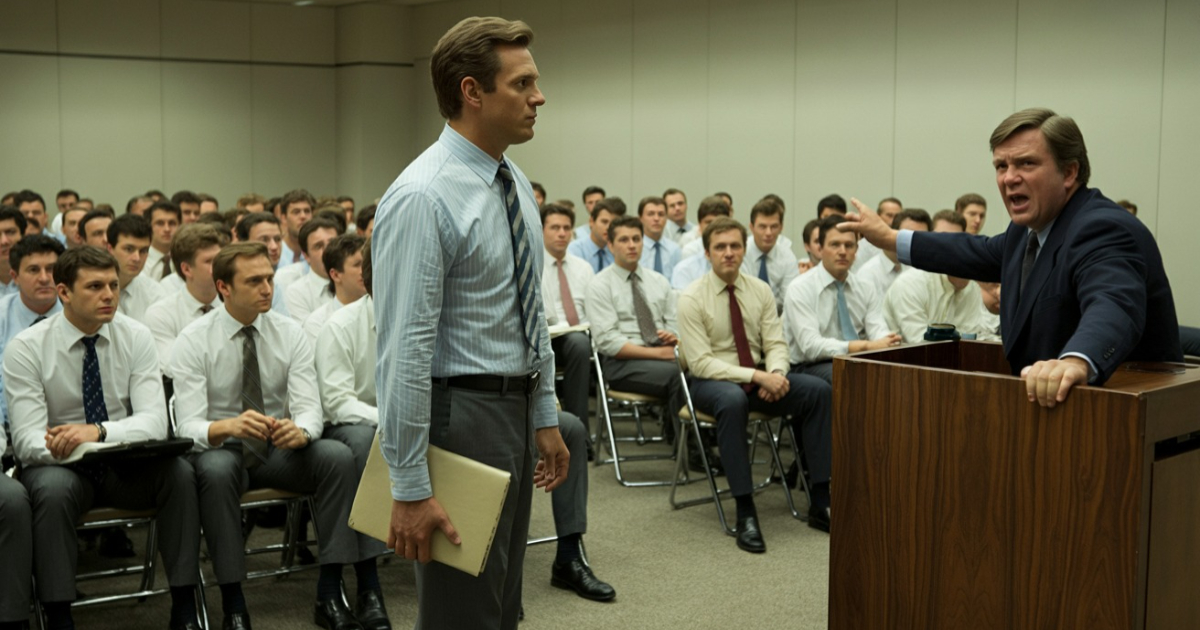 Man Was Kicked Out Of A Meeting For Not Wearing A White Shirt, So He Made The Boss Wear One