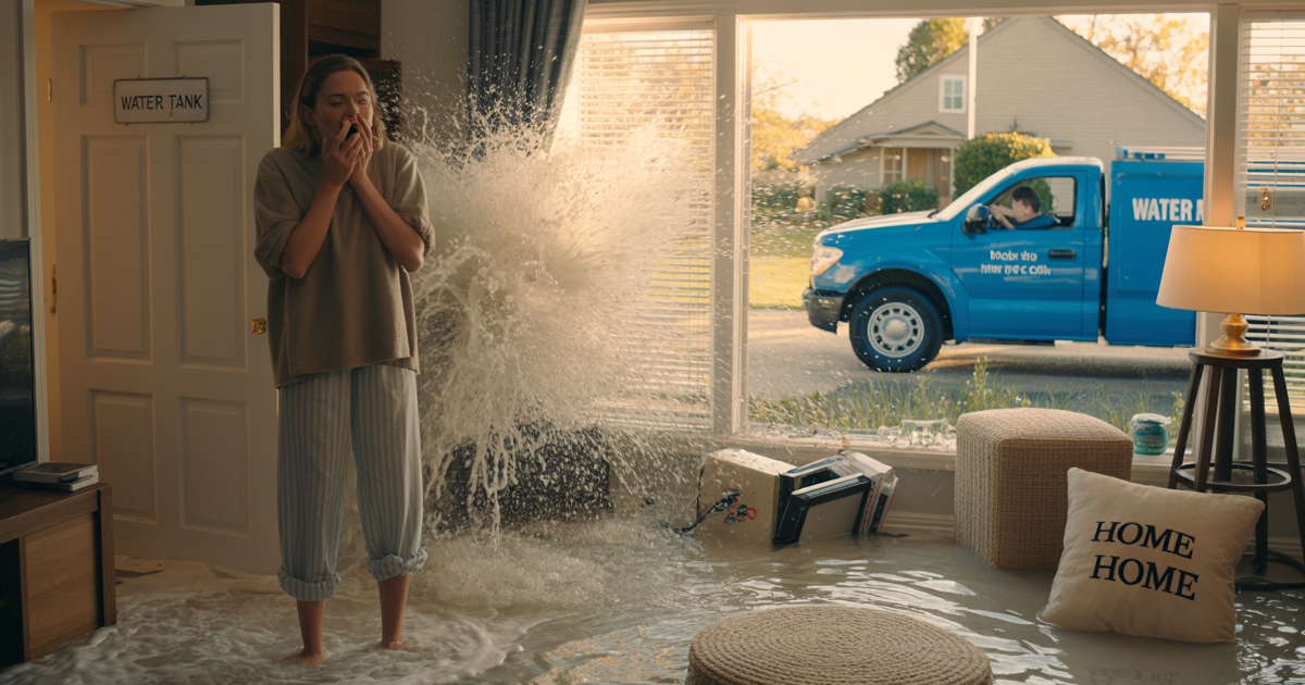 Customer Ignored Simple Instructions, Ends Up With 800 Gallons Of Water In Living Room