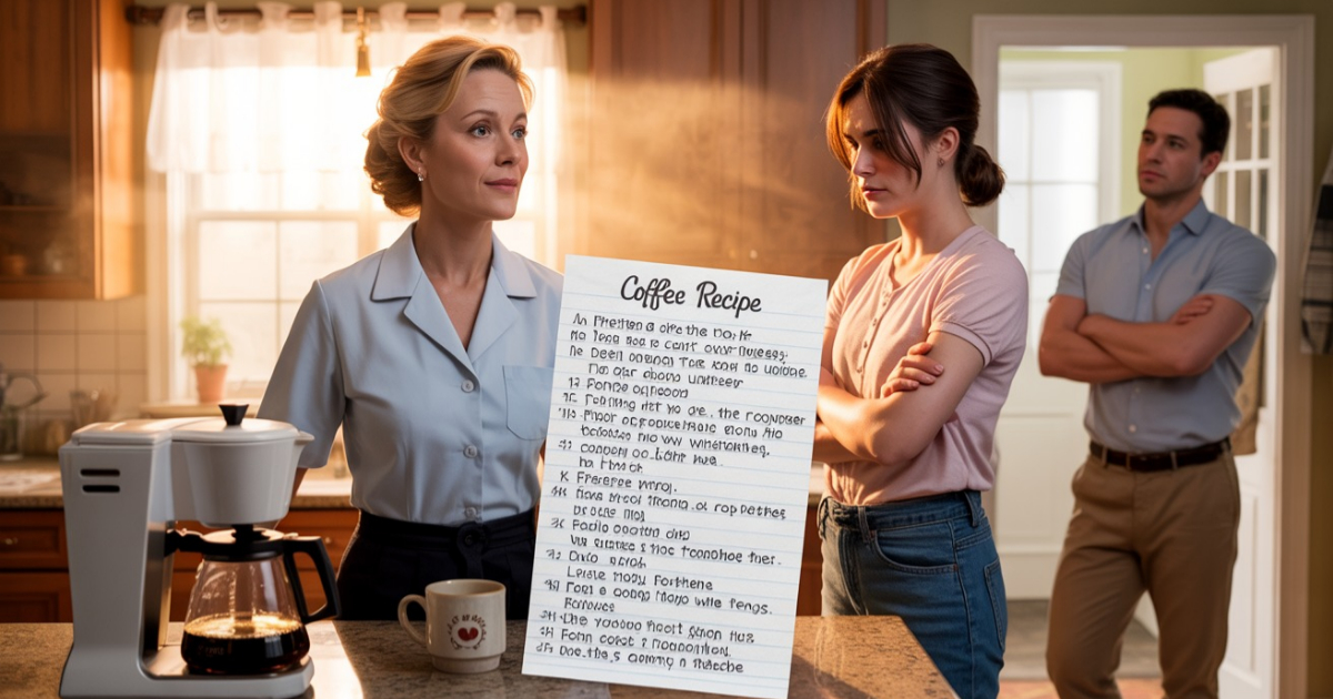 Son Calls His Mom Inhospitable After She Won’t Follow DIL’s Complicated Coffee Recipe