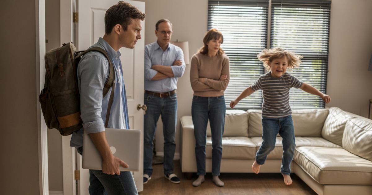 College Student Snaps At Mom’s Boyfriend After Being Told To Babysit His Kid