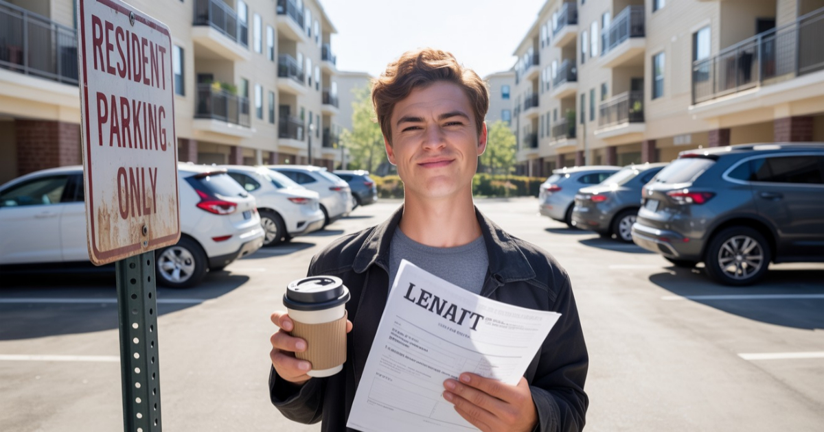 Apartment Complex Charges For Parking Space, Renter Fights Back With Brilliant Loophole Apartment Complex Charges For Parking Space, Renter Fights Back With Brilliant Loophole