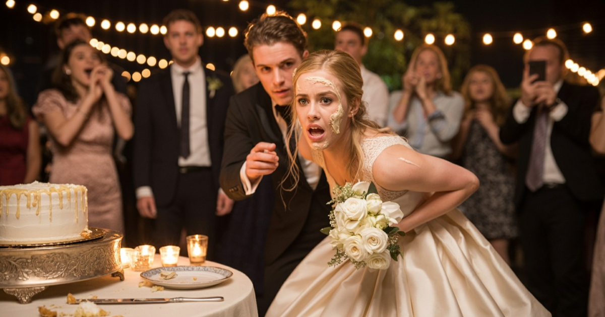 Bride Walks Out Of Her Own Wedding After Groom Smashes Cake In Her Face Bride Walks Out Of Her Own Wedding After Groom Smashes Cake In Her Face