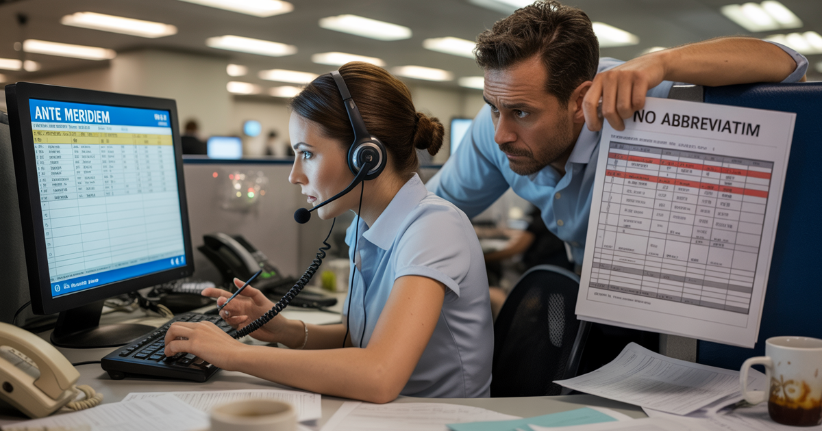 Supervisor Said No Abbreviations, He Obeyed, And Confused Everyone With ‘Ante Meridiem’ Supervisor Said No Abbreviations, He Obeyed, And Confused Everyone With ‘Ante Meridiem’