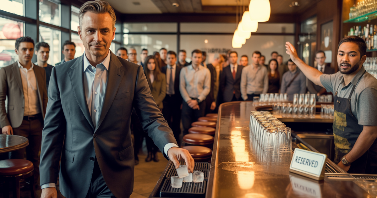 Bar Landlord Kicks Out CEO Over Ice Removal, Entire Company Walks Out With Him Bar Landlord Kicks Out CEO Over Ice Removal, Entire Company Walks Out With Him