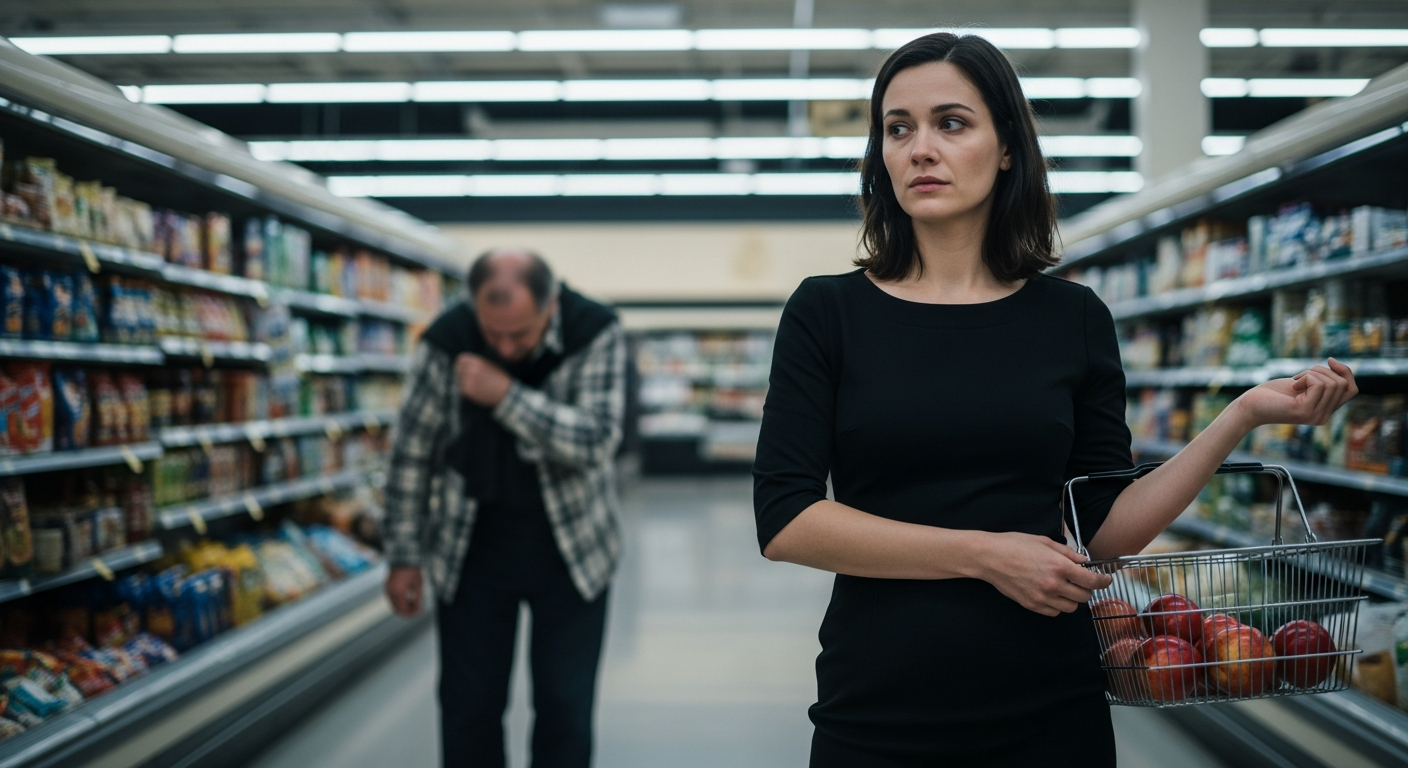 Grieving Woman's Perfect Comeback Makes Man Flee in Shame