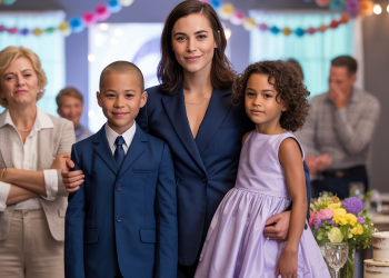 Mom Lets Kids Choose Their Own Clothes, Sends Son In A Dress To Wedding, And Her Mother Loses It