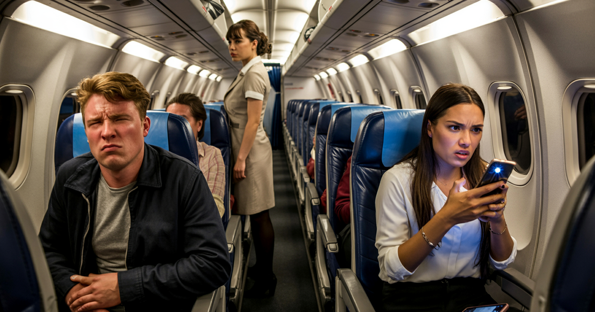 Tall Passenger ‘Manspreads’ On Plane, Then Snoops On Woman’s Phone, Reddit Has Zero Sympathy