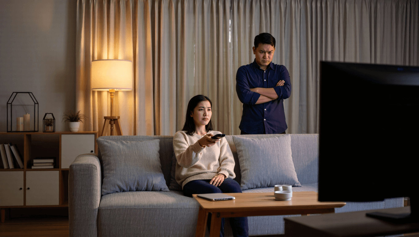 She Turned Off a Movie to Avoid a Fight Then Discovered Who Her Boyfriend Really Was