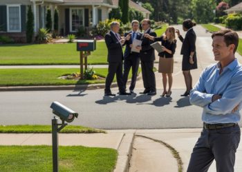 HOA Tried To Bully Homeowner Into Removing Cameras, He Outsmarts Them With A Single Post