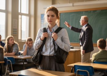 Strict Teacher Banned Bags During Bathroom Breaks, Student’s Brutally Honest Response Shuts Him Down