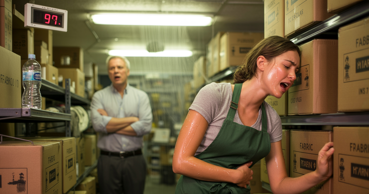 Manager Refuses To Let Worker Get Water In 100ºF Heat, Instantly Regrets It When She Pukes On Her