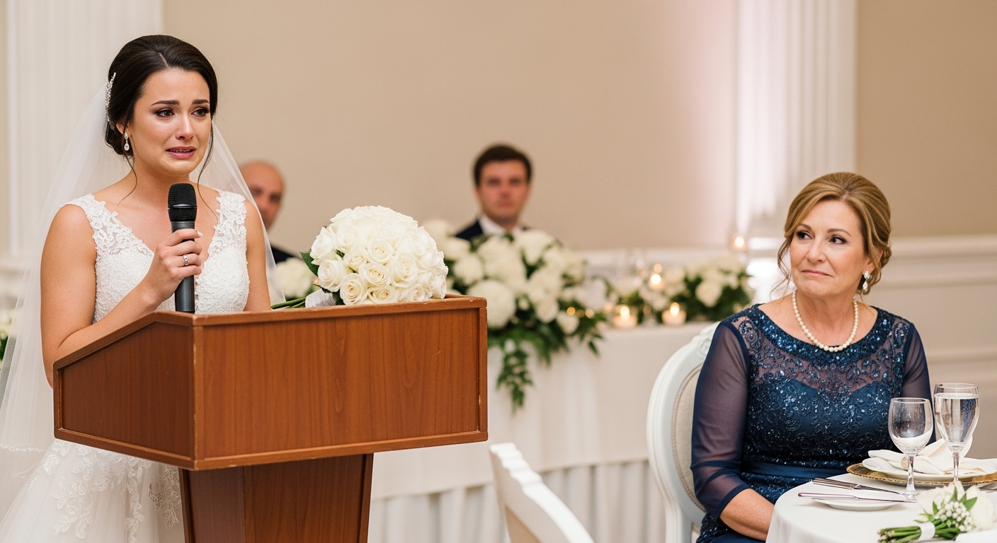 Bride's Wedding Speech Leaves Stepmom of 20 Years Feeling Humiliated
