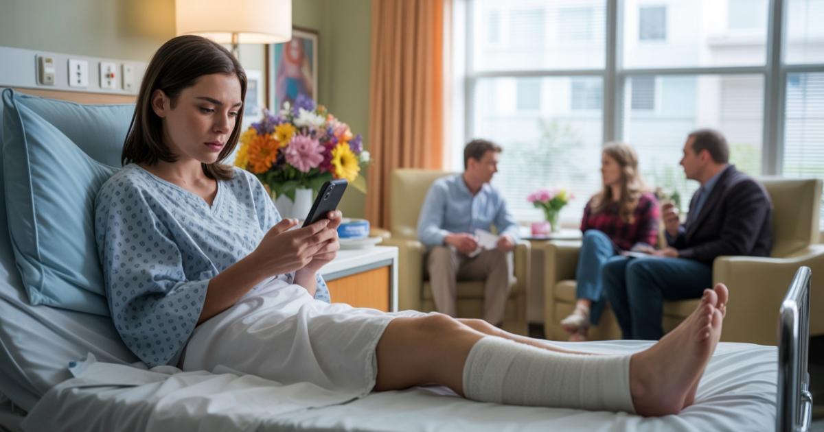 Boyfriend Refuses To Visit His Girlfriend In The Hospital After She Got Hurt Doing Something He Disagreed With