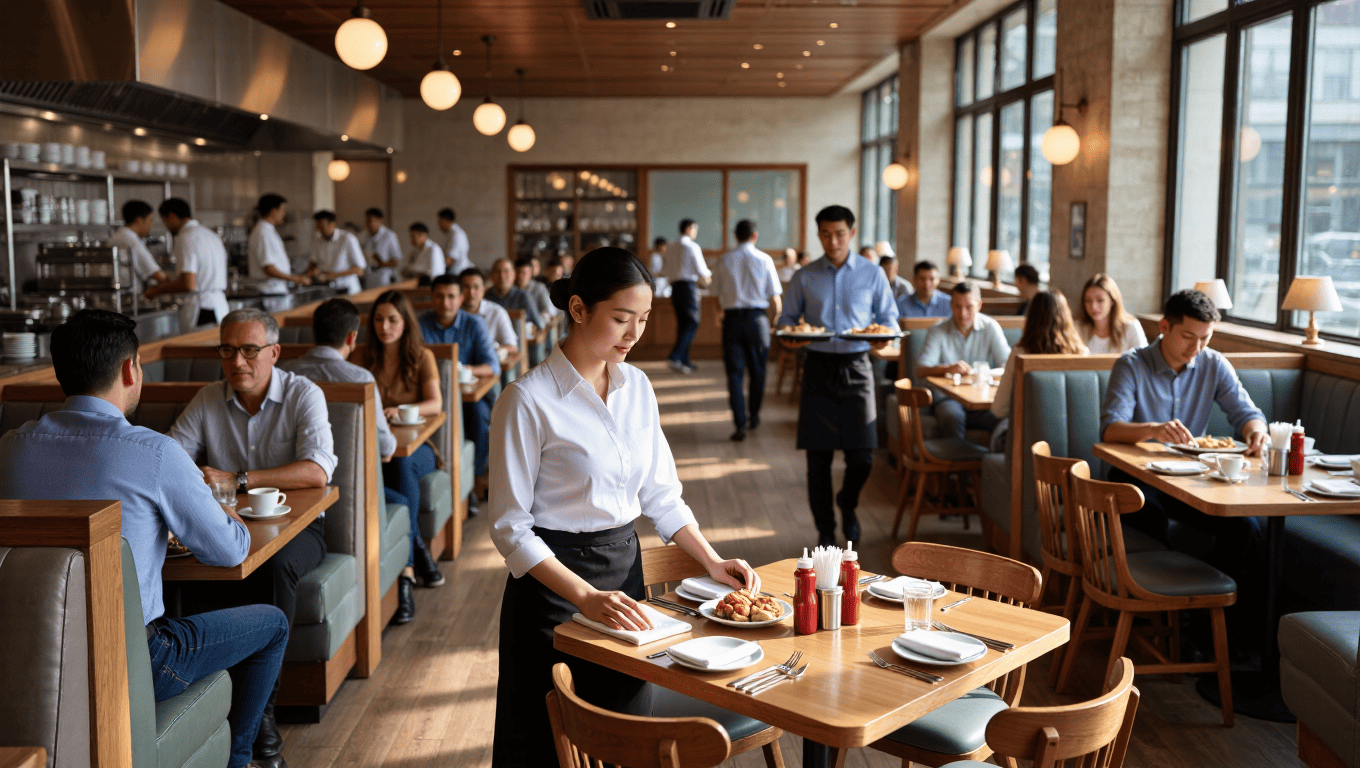 Newbie Thinks She Can Handle the Busy Section, Chaos Ensues