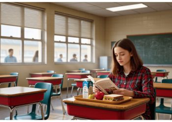 Student Turns Detention Into Her Own Reading Haven, Leaving Teachers Speechless
