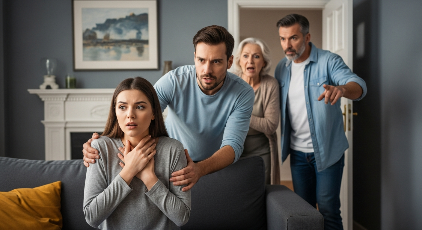 Wife Bravely Confronts Abusive Mom, Husband Steps In to End The Attack