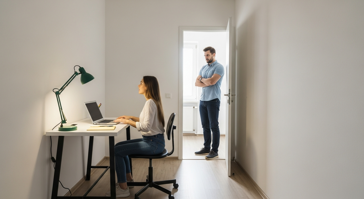 Husband Demands 30% of Wife's Salary For Using a Room in 'His' House