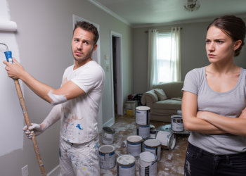 Girlfriend Says “Pick Any Color,” So He Paints The Entire House Hospital White Girlfriend Says “Pick Any Color,” So He Paints The Entire House Hospital White