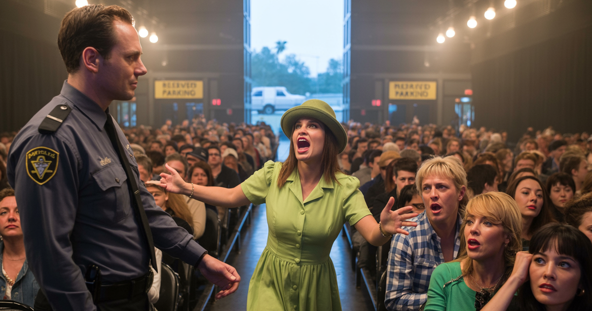 Security Guard Warns A Woman About Her Illegal Parking, But She Screams At Him, So He Lets The Tow Truck Handle It