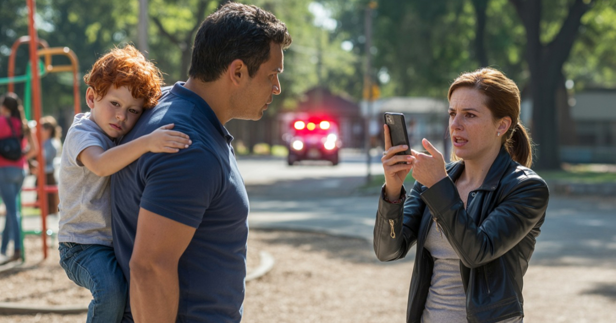 Man Carries Friend’s Son Off Playground But Stranger Accused Him Of “Kidnapping”, Guess Who Got Arrested