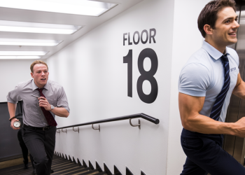 Manager Sends Auditor To Time His Every Move, So He Makes Auditor Chase Him Up 20 Floors