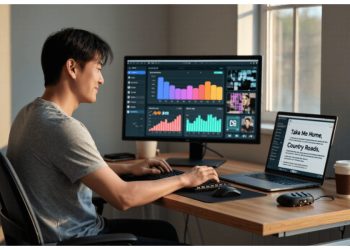 Employee Hits 9% Above Average By Typing Country Roads While Tracked