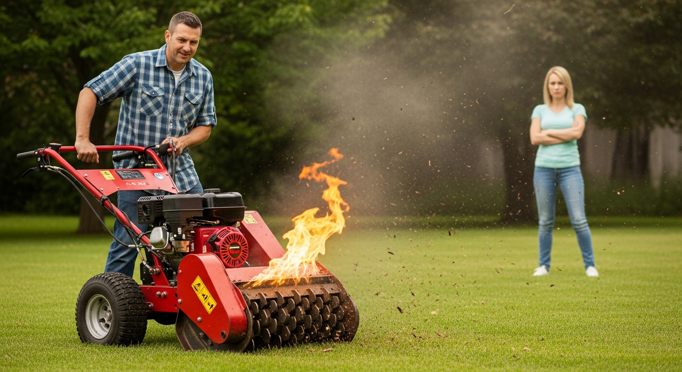 Neighbor Calls Cops Over Leaf Blower, Gets a Mulch Muncher Instead