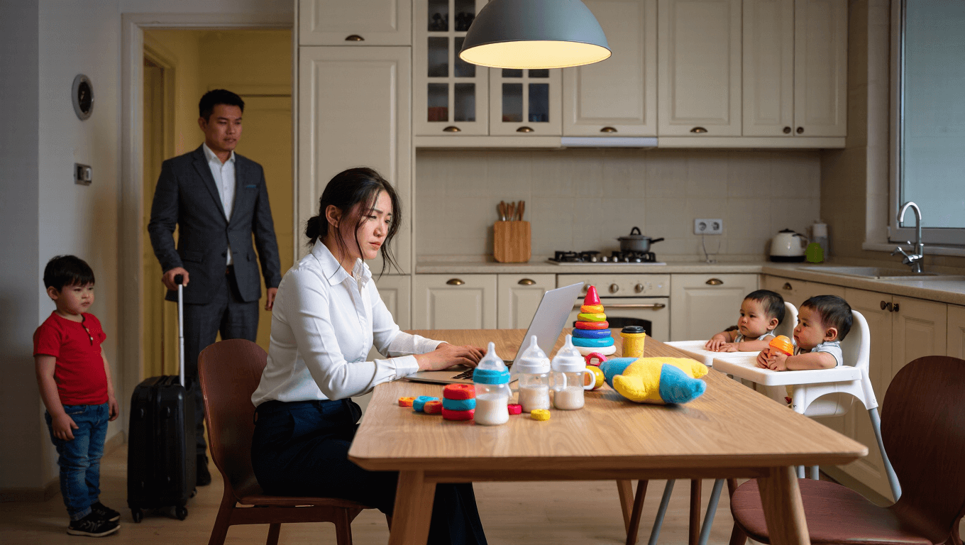 He Wants a Solo Summer Escape While She Handles Twins. Who’s AITA?