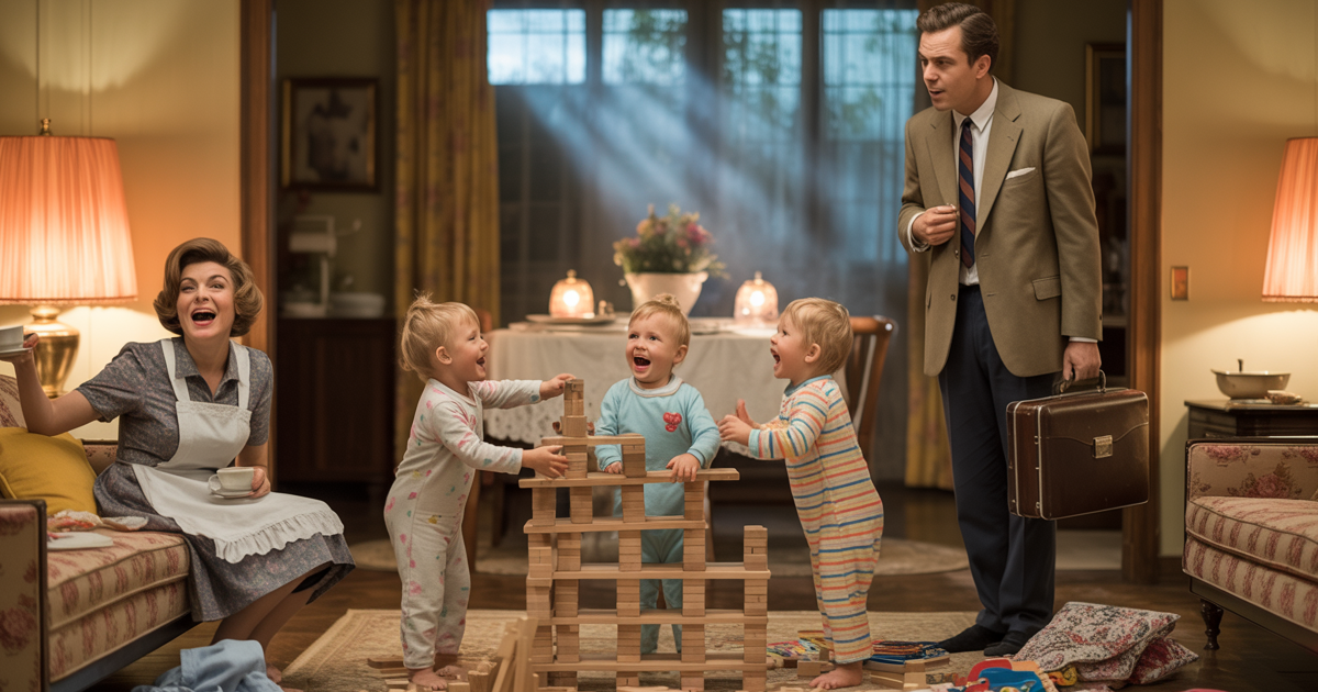 Dad Says Mom ‘Does Nothing All Day,’ So She Stops Doing Anything And Lets Chaos Teach Him