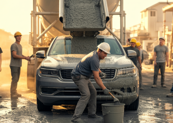 Crew Blocks His Concrete Job, Then Asks To Use His “Truck Wash”, So He Lets Them Ruin Their Cars