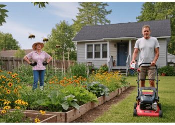 Husband Refuses Yardwork After Wife Builds Bee Haven, Family Splits