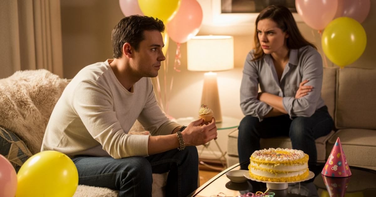 Man Refuses To Eat Girlfriend’s Cake After She Throws A Surprise Party And Disrespects His Mom’s Gift Man Refuses To Eat Girlfriend’s Cake After She Throws A Surprise Party And Disrespects His Mom’s Gift