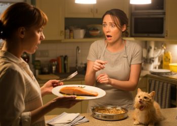 Woman Kicks Out Friend’s Plus-One After Catching Her Eating The Cat’s Dinner